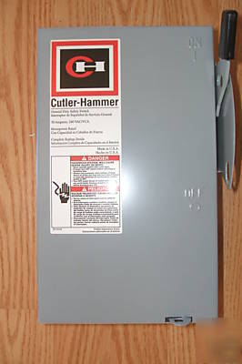  6 cutler-hammer gen dty sfty switches, DG321NGB, 