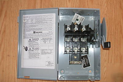  6 cutler-hammer gen dty sfty switches, DG321NGB, 