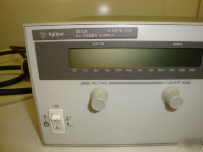 Agilent 6572A dc power supply