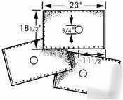 Filter paper 18-1/2IN x 23IN - 133-1274