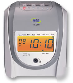 New icon time systemsÂ® tl-300â„¢ mechanical time clock 
