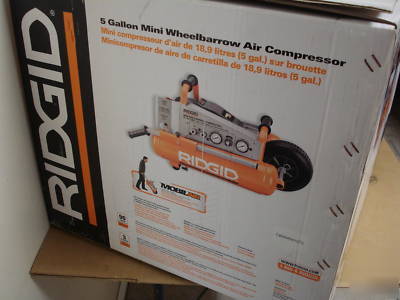 Ridgid OL50145MW electric wheelbarrow air compressor 