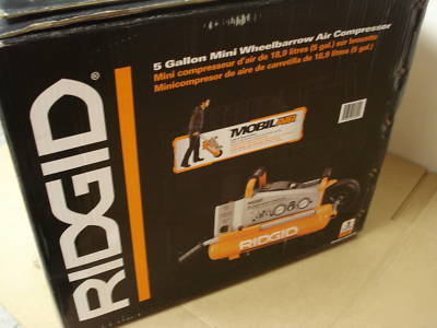 Ridgid OL50145MW electric wheelbarrow air compressor 