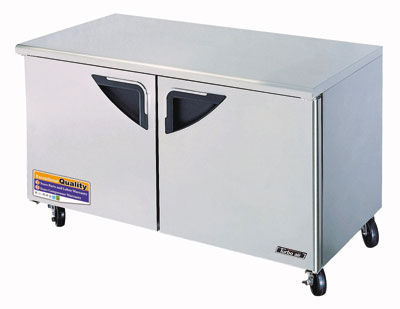 Turbo air under counter worktop freezer 2 door tuf-60SD