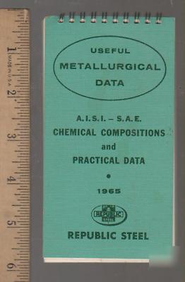 Vintage 1960 machine shop metals handbooks 8 lot