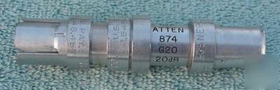 General radio 874-G20 20 db attenuator 4 ghz