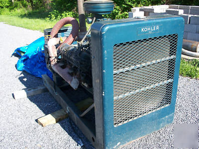 Kohler 75 kilowatt generator ih uv-549 engine nat. gas