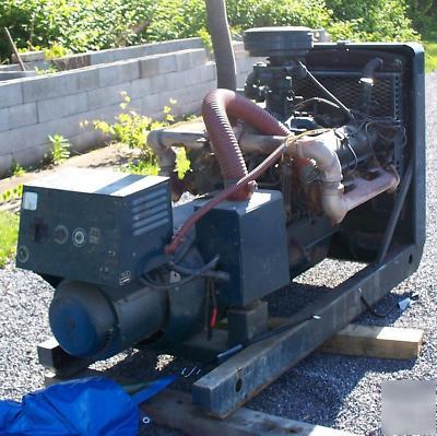 Kohler 75 kilowatt generator ih uv-549 engine nat. gas