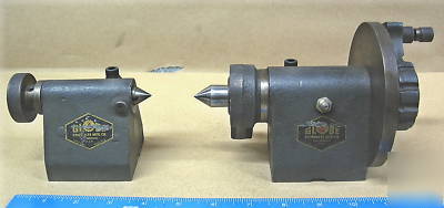 Globe indexing centers no 2 morse taper indexer head