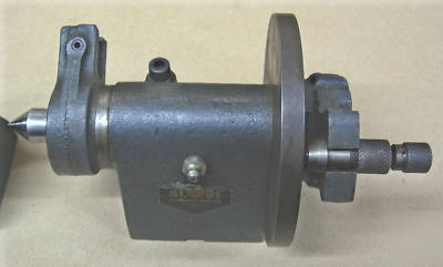 Globe indexing centers no 2 morse taper indexer head
