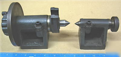 Globe indexing centers no 2 morse taper indexer head