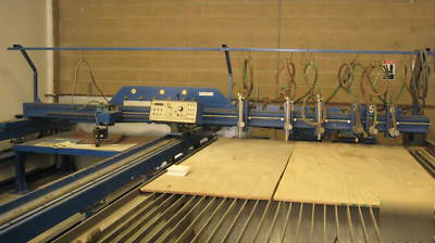 Heath mcd 86 oxy-fuel shape cutting machine burny cnc 