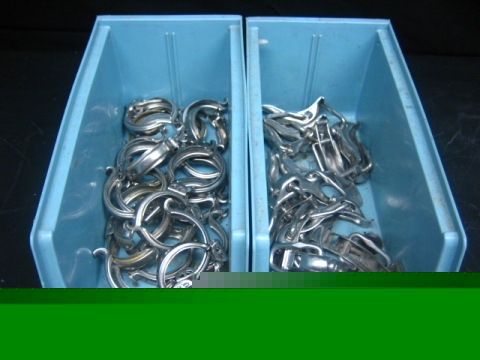 Lot of approx (20) joint finger clamps parts - 1.5