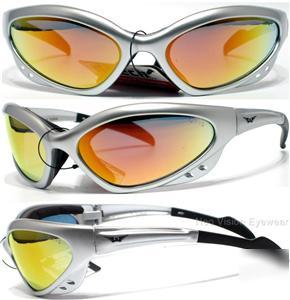 Neptune aluminum g-tech red safety glasses sunglasses