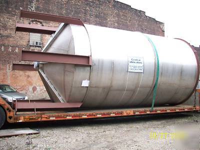 New 18,000 gallon 304SS storage tank