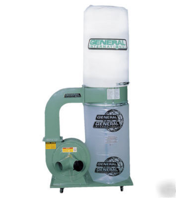 New general int 10-110 dust collector 2HP 1550 cfm ( )