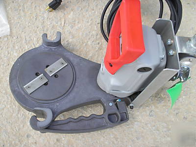 New mcelroy no.14 pipe fusion machine welder hdpe pe
