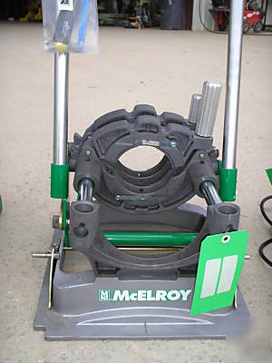 New mcelroy no.14 pipe fusion machine welder hdpe pe