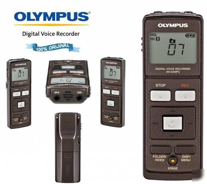 New olympus vn-5200 pc VN5200PC digital voice recorder