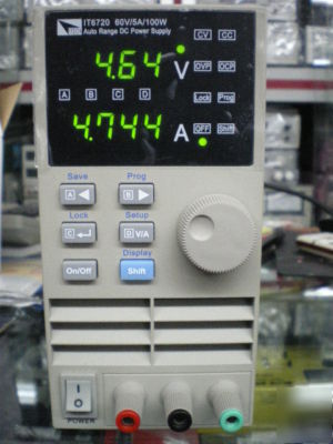 Programmable dc power supply IT6720 60V 5A lab grade