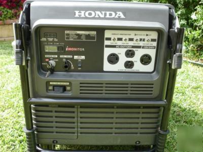 New honda EU6500IS generator tri-fuel , eu-6500IS 