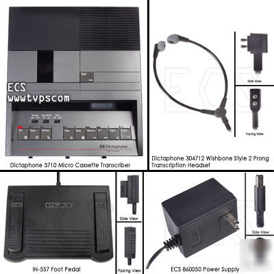 Dictaphone 3710 micro medical transcription transcriber