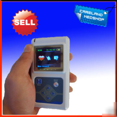 New 12 channels ecg ecg holter monitor system brand 