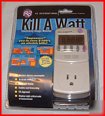 New kill-a-watt electricity usage monitor energy meter 