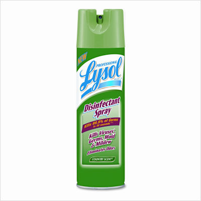 Pro disinfectant spray, country scent, 19OZ aerosol