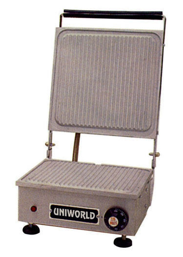 Uniworld commercial large sandwich panini press grill 