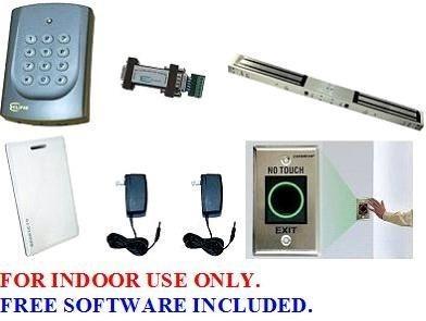 Double door access control kit with dual 1200LB lock