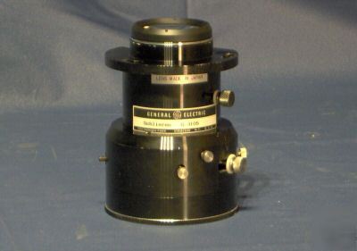 Ge schlieren video projector lens & machined alum mount