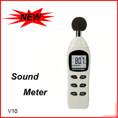 New 40 130 digital sound noise level decibel db meter