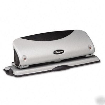 Swingline 74063 easy view 12 sheet desktop hole punch