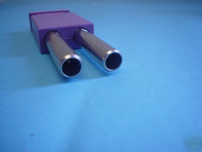 Trompeter kings lpa-75 75 ohm bnc monitor looping plugs