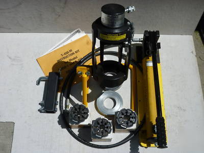 Weatherhead hydraulic hose fitting crimper coll-o-crimp