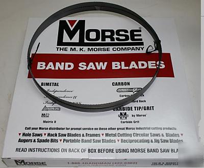 New morse band saw blade 7' 9