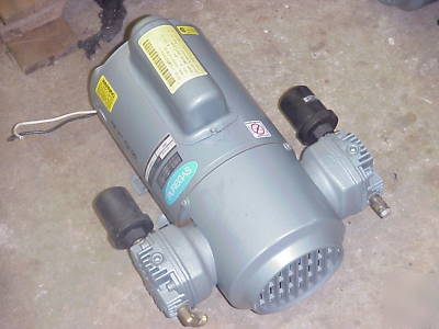 Puregas air compressor vacuum pump made by gast 1/2 hp