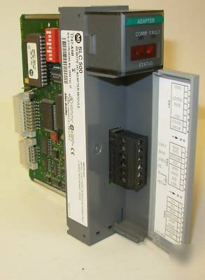 Allen bradley SLC500 remote i/o adapter module 1747-asb