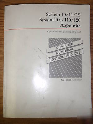 Fanuc system 10 11 12 100 110 120 programming manual