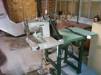 Juki industrial 2 needle chainstitch machine ms-191