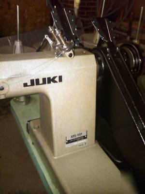 Juki industrial 2 needle chainstitch machine ms-191