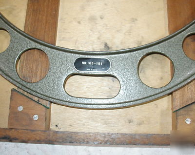 Mitutoyo 14-15 inch micrometer. with case.