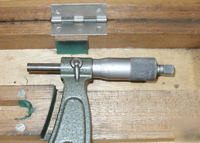 Mitutoyo 14-15 inch micrometer. with case.