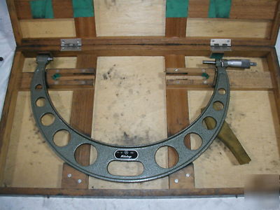 Mitutoyo 14-15 inch micrometer. with case.