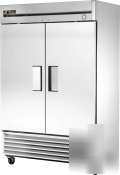New true t-49 double door reach-in refrigerator
