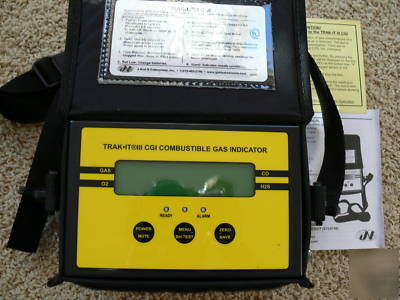 Trak it iii 3 cgi combustible multigas detector