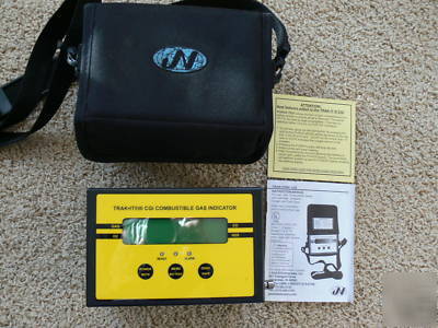 Trak it iii 3 cgi combustible multigas detector