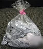 Water soluble laundry bag soiled linens sanitize wash