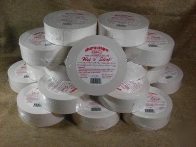 20 rolls dura tape wet n' stick drywall joint tape~ 